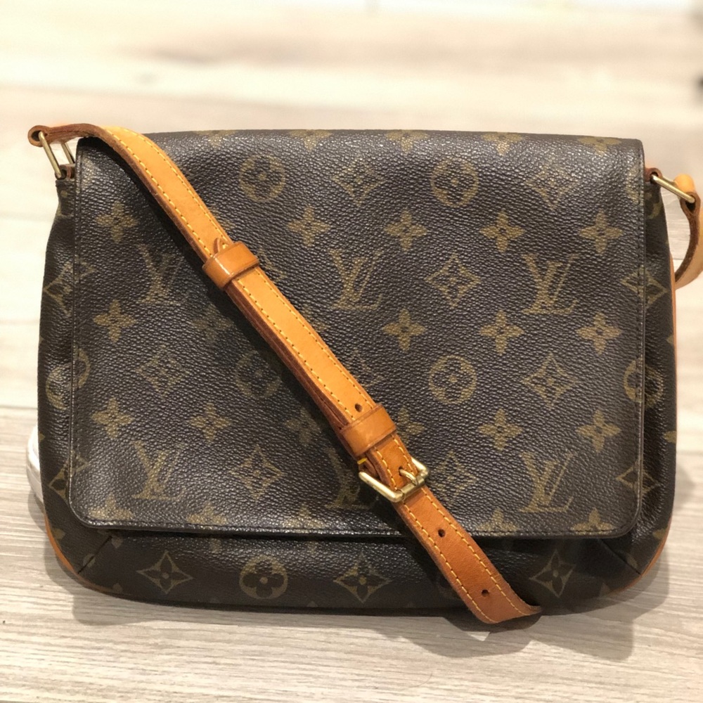 Louis Vuitton Monogram Musette Tango bag